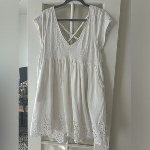 Free People - size M - white beach dress